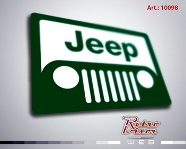 Calco Calcomania Jeep